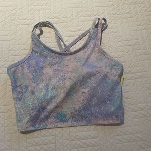 Cat & Jack girls sports bra top. NWT. Size 10/12